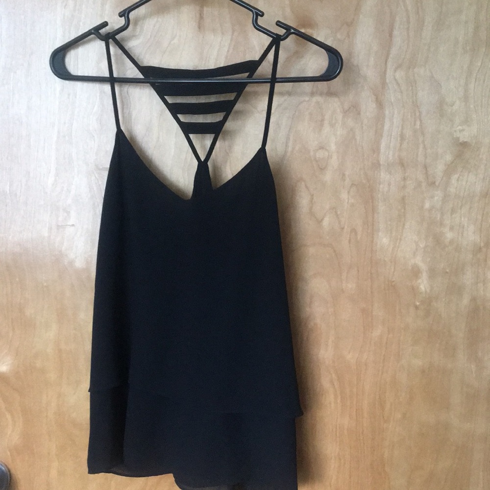3/25 SALE ⭐️ Black Naked Zebra Summer Blouse